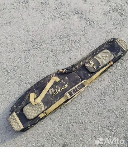 Чехол жесткий для удочки 110см, 135см, 150см