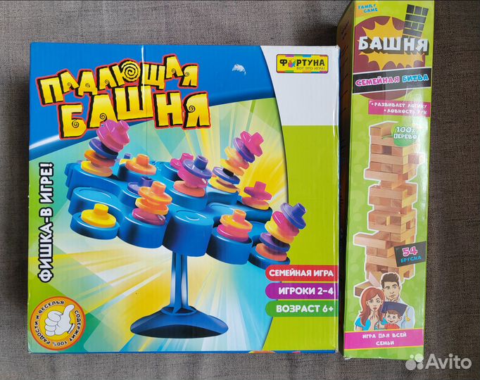 Дженга, падающая башня