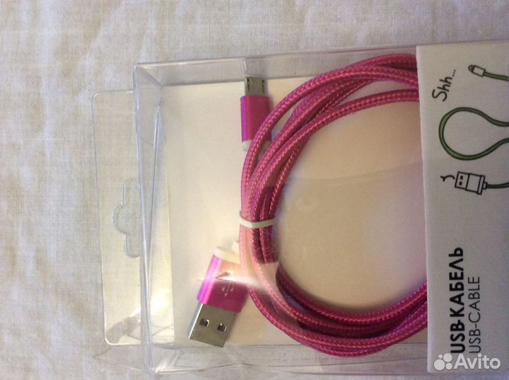 Кабель для зарядки смартфона микро usb и для iPhon