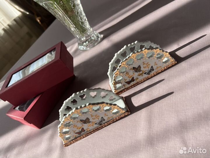 Салфетница фарфор