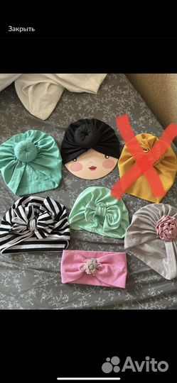 Тюрбаны для девочки