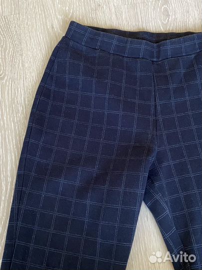Брюки в клетку для девочки