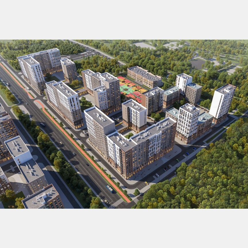 1-к. квартира, 48,4 м², 17/17 эт.