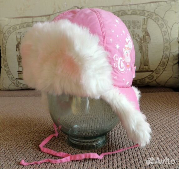 Детская зимняя шапка на девочку