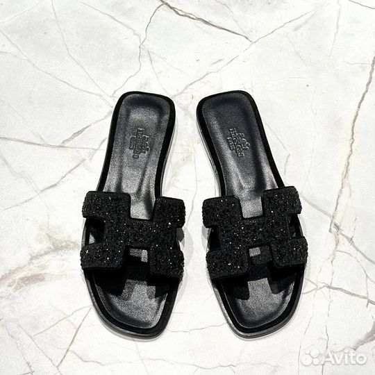 Шлепанцы женские hermes