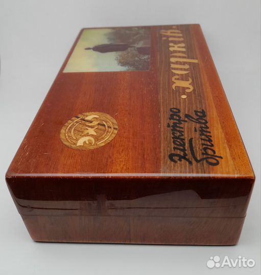 Коробка лакированная от бритвы Харьков.#1
