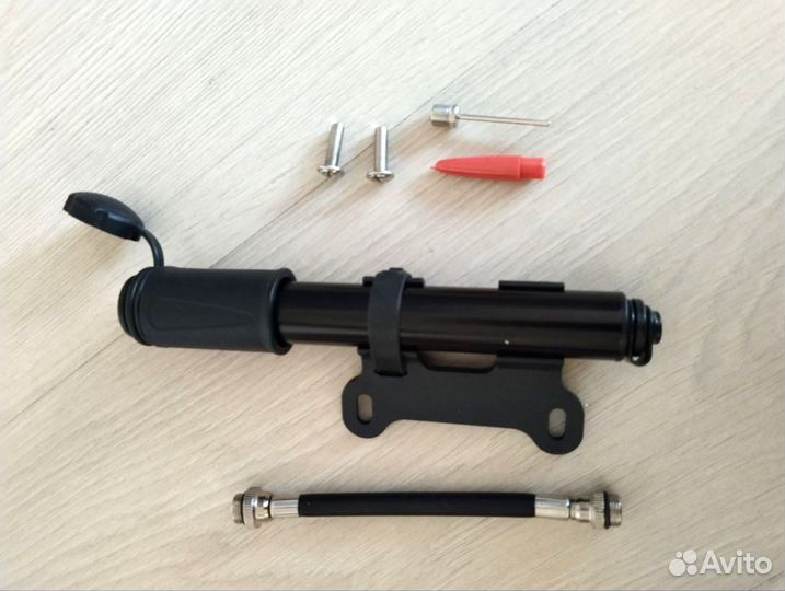 Компактный велосипедный насос ручной новый