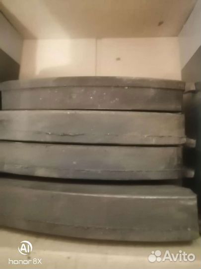 Колодки передние на ларгус