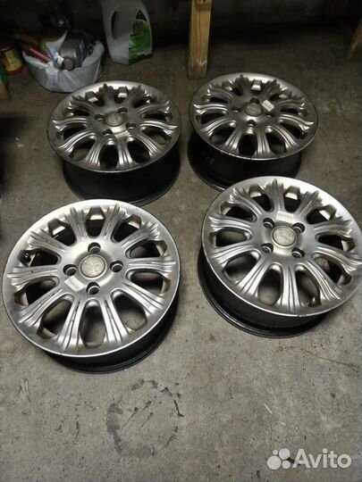 Литые диски r15 4х108
