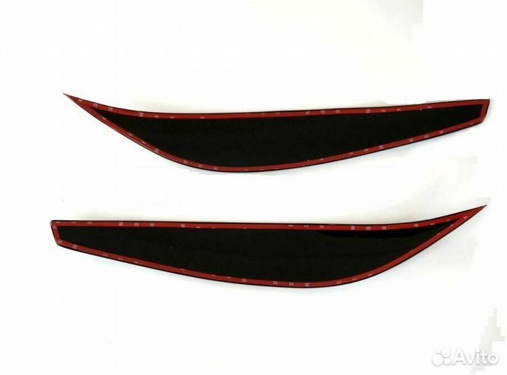 Реснички на фары форд куга 2