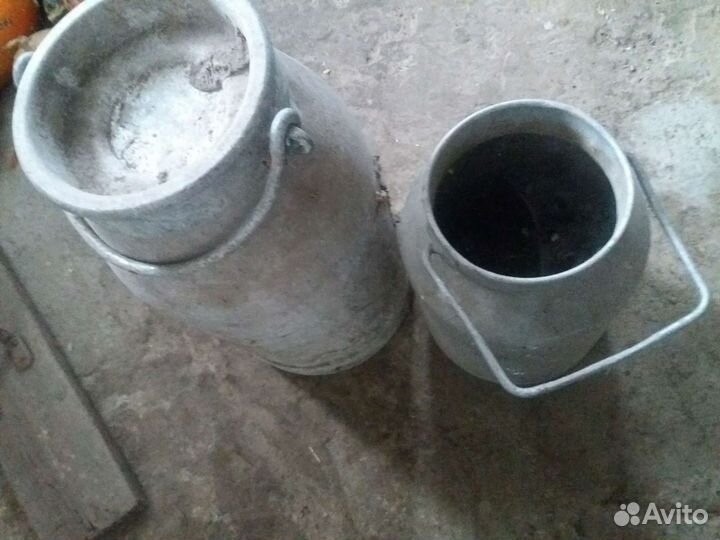 Фляга, бидоны, тазы алюминиевые, бочки дубовые