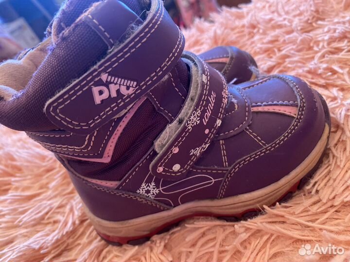 Ботинки зимние для девочки