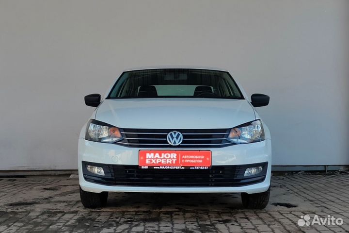 Volkswagen Polo 1.6 AT, 2018, 90 102 км