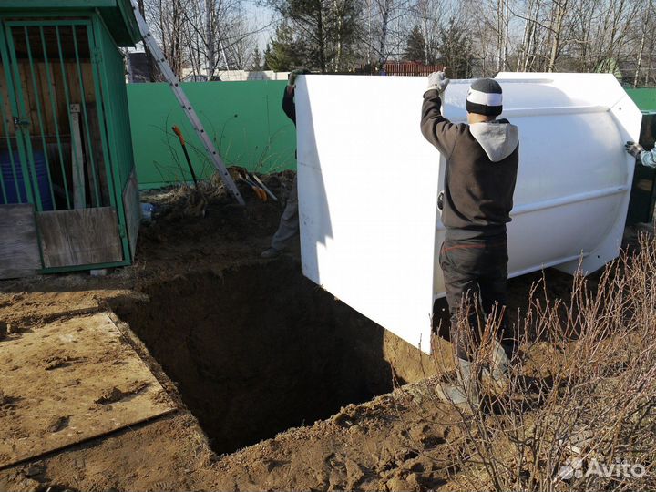 Септик от производителя с установкой под ключ
