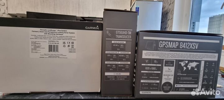 Комплект Garmin gpsmap 8412xsv+GT56+Panoptix lvs34