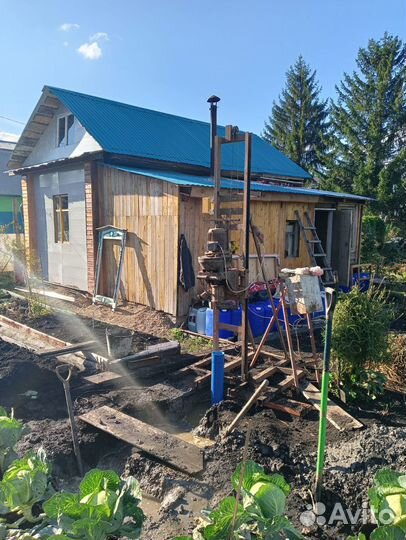 Бурение и промывка скважин на воду