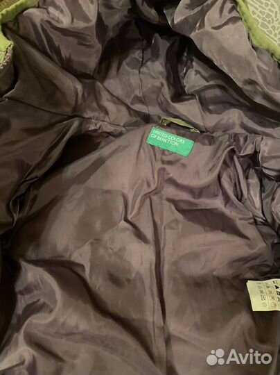 Пуховик куртка benetton для мальчика