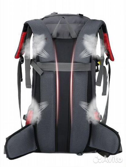 Туристический рюкзак 60, разные цвета