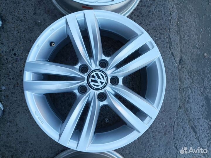 Литые диски VW r16