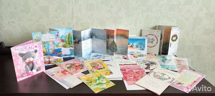 Открытки, конверты