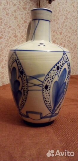 Ваза старая Гжель