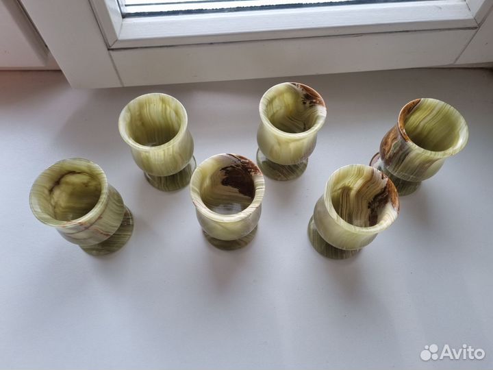 Набор рюмок из оникса