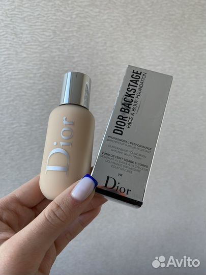 Новый светлый тональный крем Dior Backstage