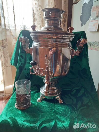 Старинные самовары на дровах