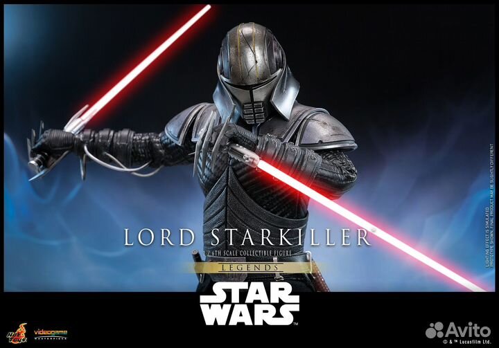 Hot toys vgm63 Lord Starkiller Star Wars