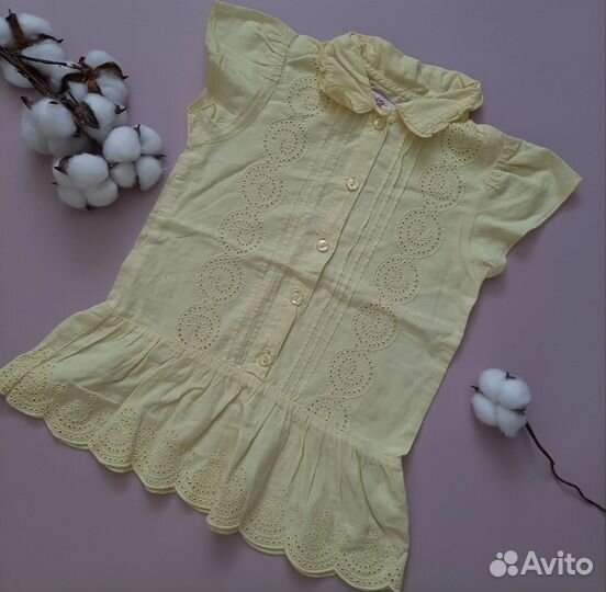 Рубашка для девочки р104-110