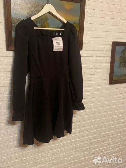 Коктейльное платье черное