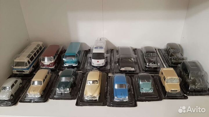 Автолегенды СССР / 1:43