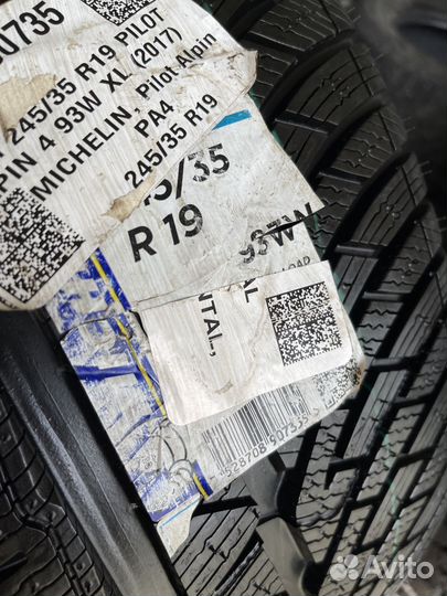 Michelin Pilot Alpin PA4 245/35 R19 93W