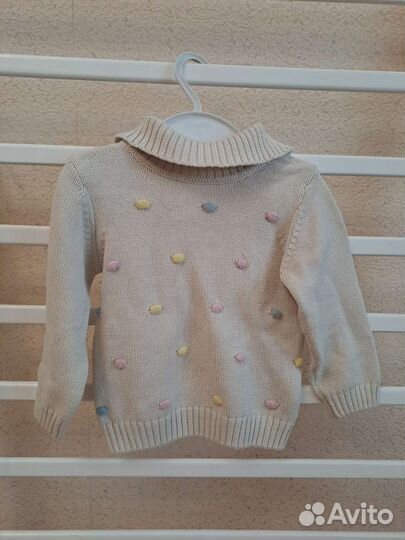 Свитер для девочки 80 размер