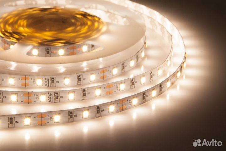 Лента светодиодная ELF 300smd, 2835,12В,нейт-белая