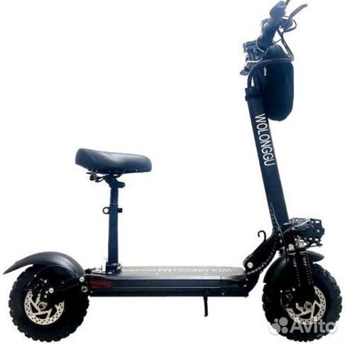 Электросамокат Wolong M4 Pro Plus 2x1000W, 48V, 20