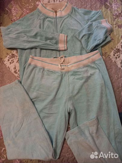 Спортивный костюм хлопок плюш новый