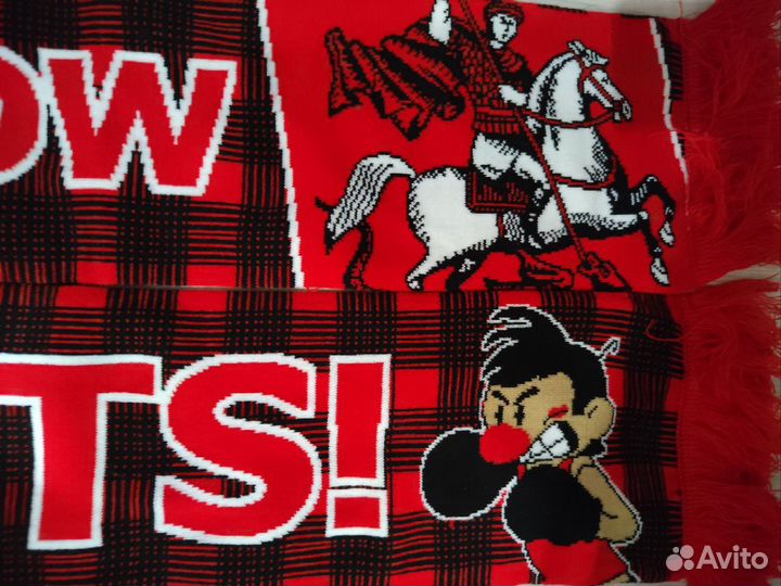 Шарф Спартак Москва Ultras Hooligans