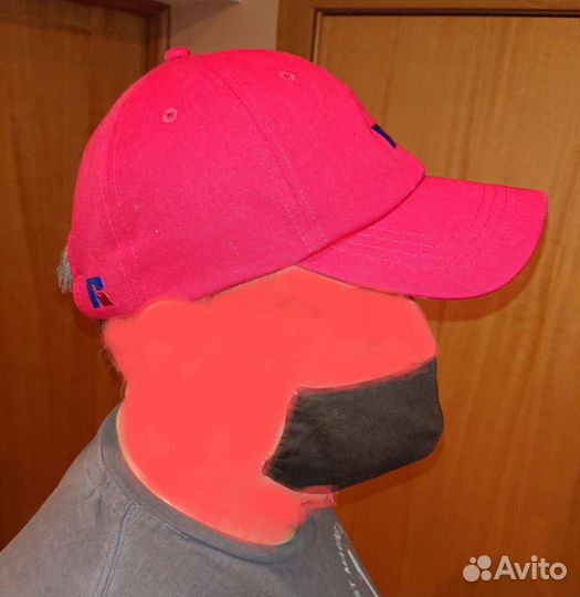 Бейсболка кепка Russell atletic, цвет красный