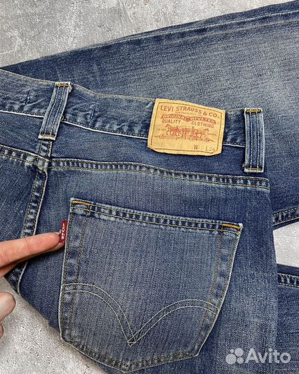 Широкие джинсы levis 512 оригинал винтаж США