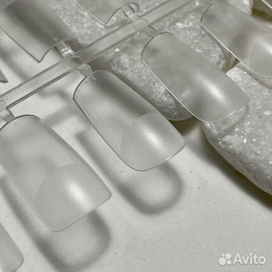 Гелевые типсы для наращивания 240 шт. (9 видов)