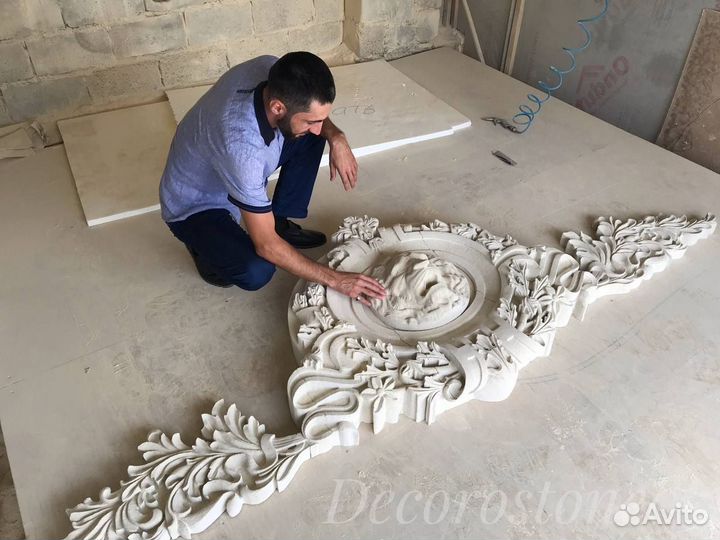 Панно из дагестанского камня