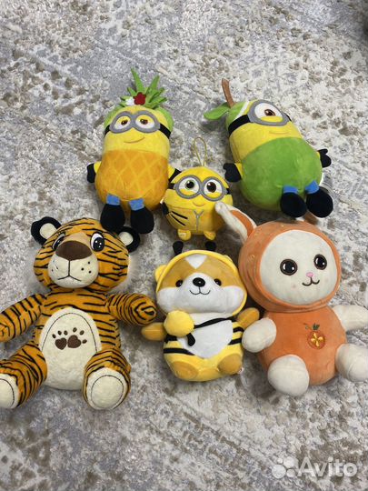 Мягкие игрушки новые