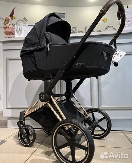 Cybex Priam 4 deep black 2 in 1