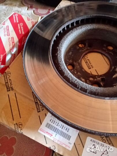 Тормозные диски Toyota RAV4