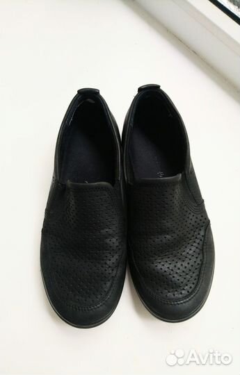 Туфли слипоны ecco 37 оригинальные