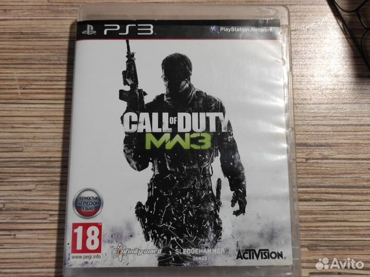 The call OF duty MW3 игра для приставки ps3