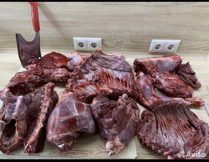 Мясо лося, кабана