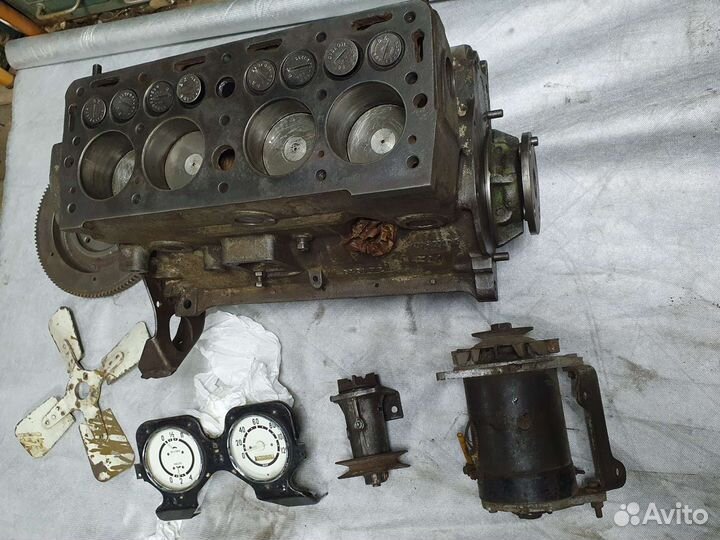 Двигатель Москвич 401 СССР