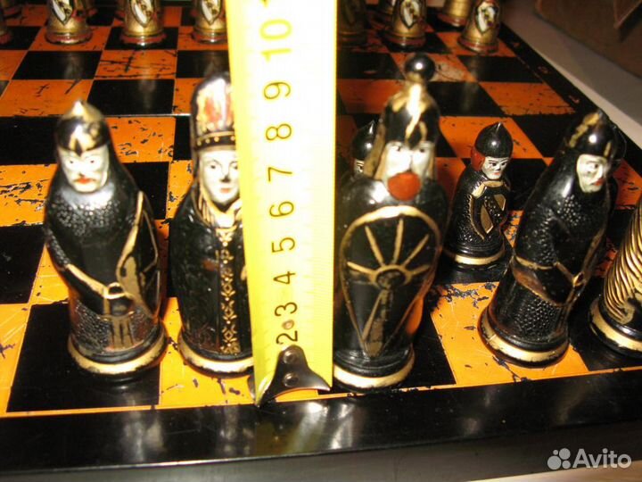 Игра Шахматы Курский сувенир карболит 1950-х г